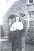 Tenn. 1943. Camp Forest. Petie and Pete