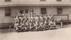 B Company, 4th Platoon at Fort Knox in June of 1942, before the move west to Camp Cooke.