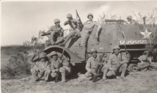 Mojave Desert, Summer of '42. T/5 Brown, Kassel, Tague, Lambert, Pierce, Beard