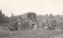 On maneuvers in Tennessee.  May, 1943