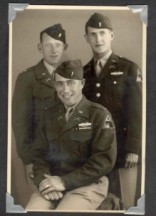 Seated: Lt. Charles D. Lemons.
Standing Left to Right: Lt. JR, Lt. William 